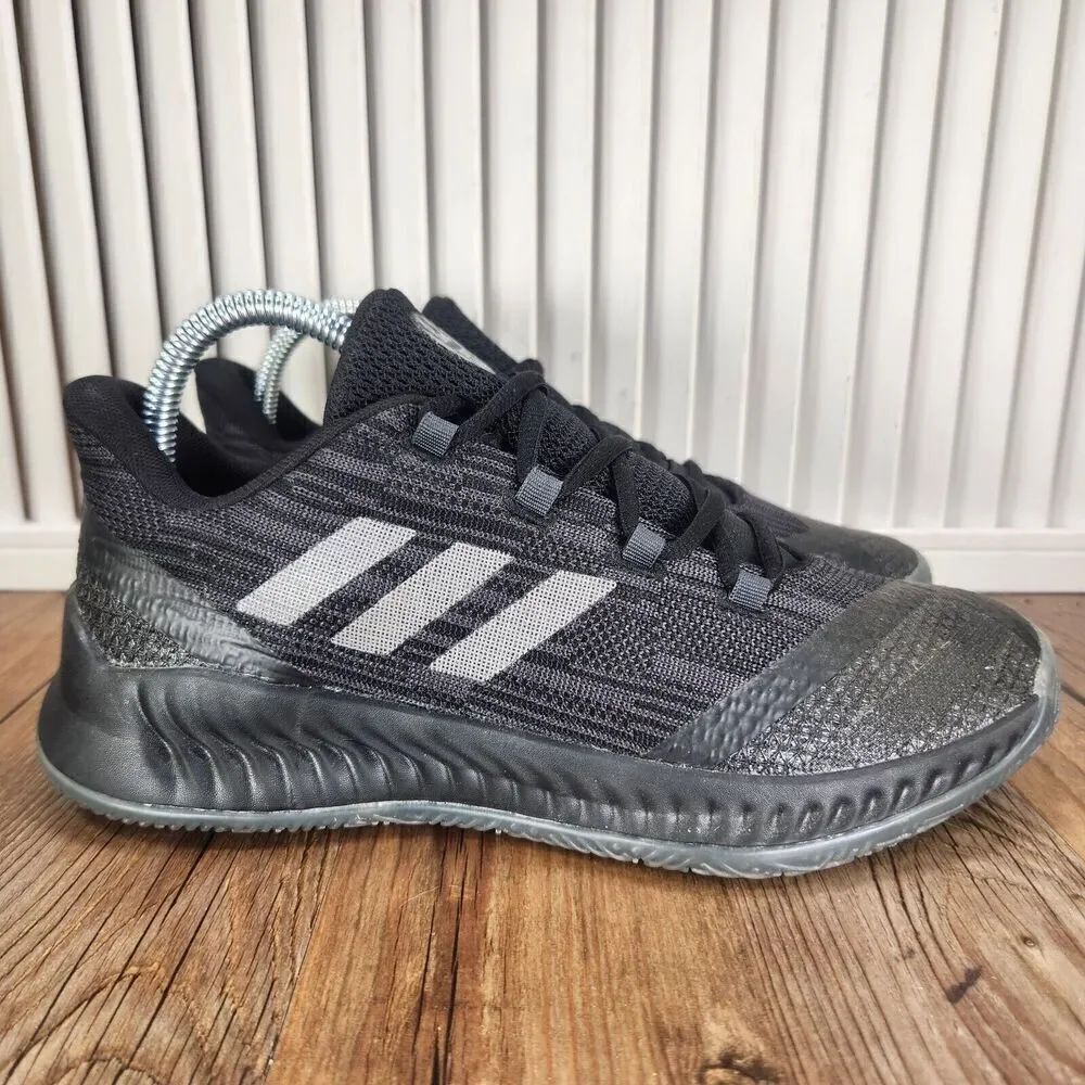 Adidas Harden BE 2 AQ0031 Womens Size 7 (Men 6) Black Basketball Sneakers Shoes